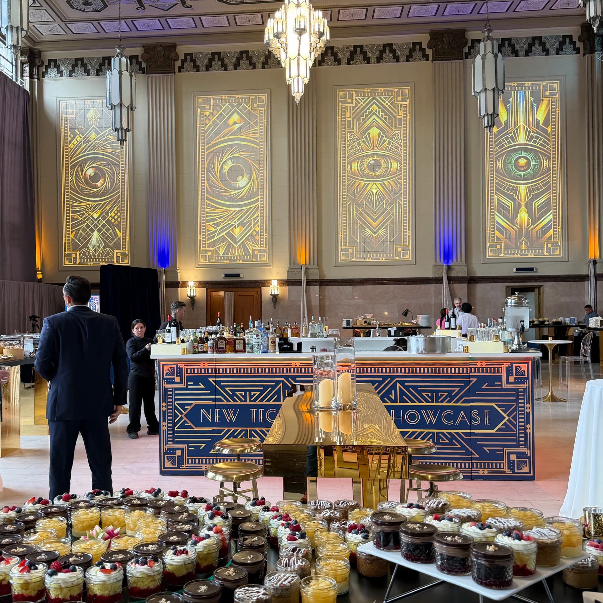 Alcon showcase event atmosphere