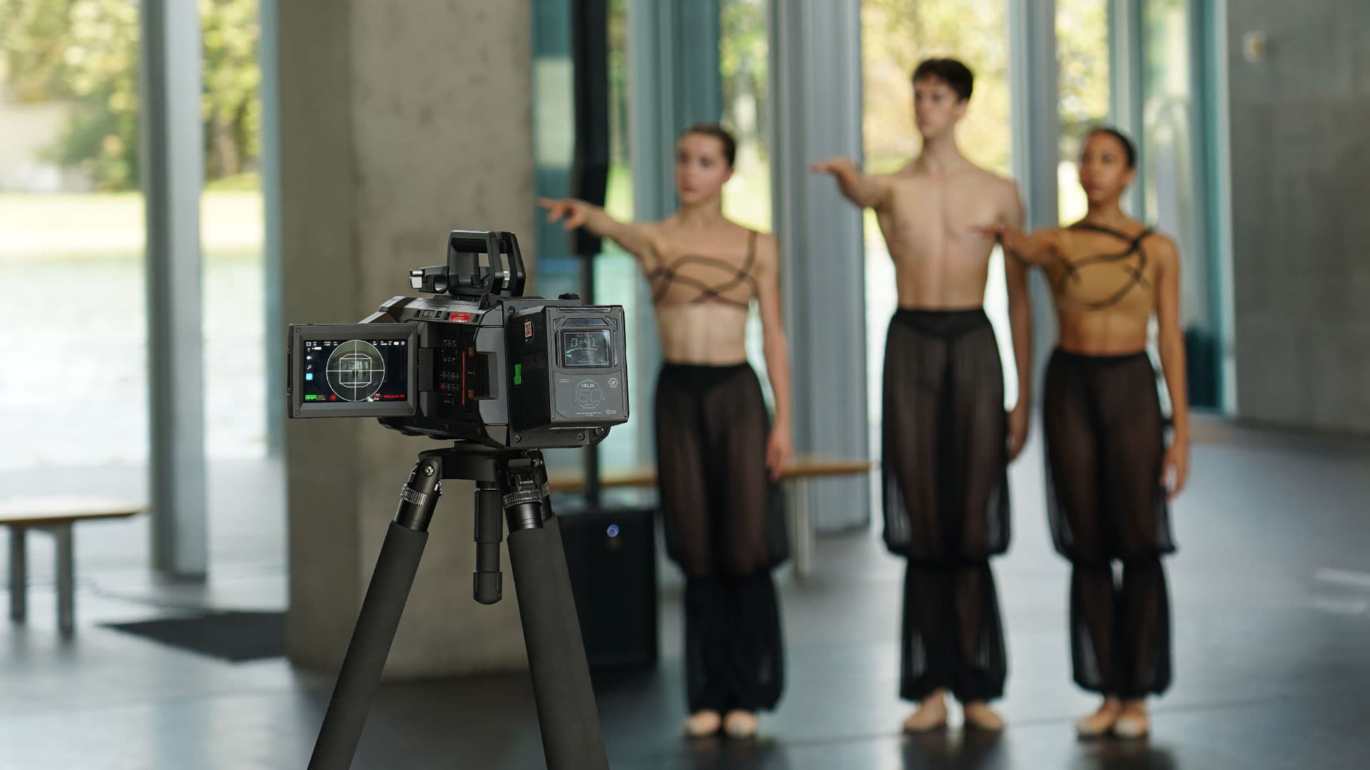 Gazes immersive ballet production still