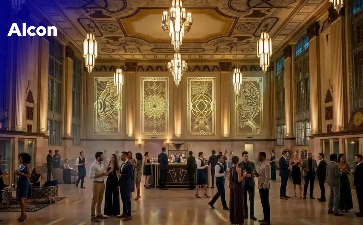 Art Deco Projection Mapping hero image